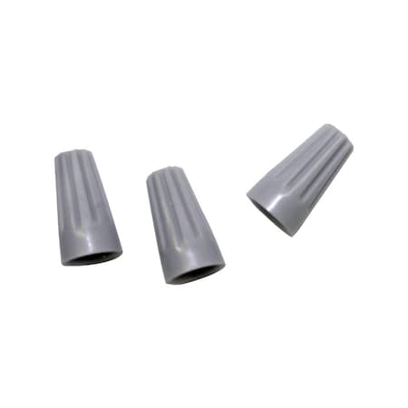 Superior Electric Twist-On Wire Connector, Gray, 25 PK E1